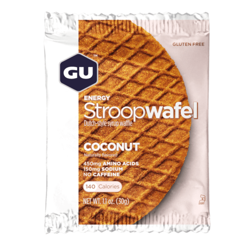 חטיף אנרגיה GU Stroopwafel Coconut Gluten Free 16 בחבילה
