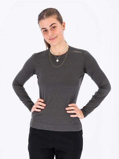 חולצת צמר נשים שרוול ארוך FUSION WOMEN MERINO 150 LS
