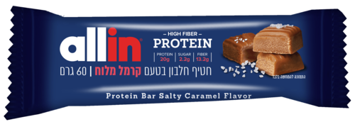 ALL IN salted caramel protein snack 60 grams