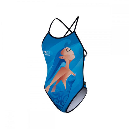 Women's swimsuit ZEROD ONE PIECE RAVENMAN MERMAID ATOL