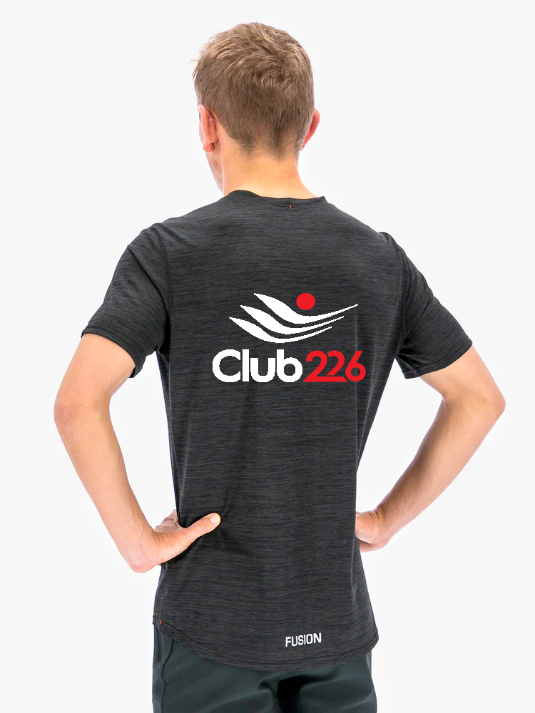חולצת ריצה גברים שרוול קצר FUSION MAN C3 T-SHIRT CLUB226