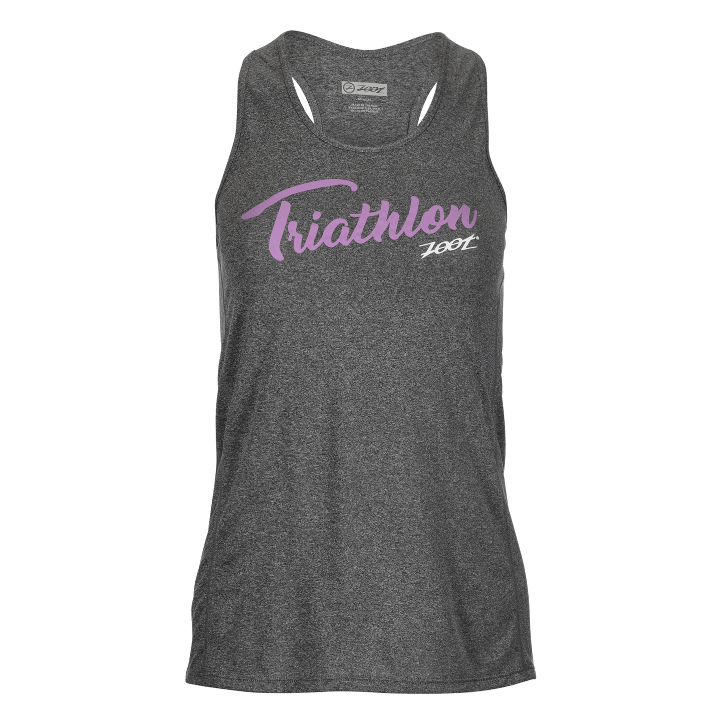 גופיית ריצה נשים ZOOT LTD RUN SUNSET CHILL OUT INK TANK - TRIATHLON