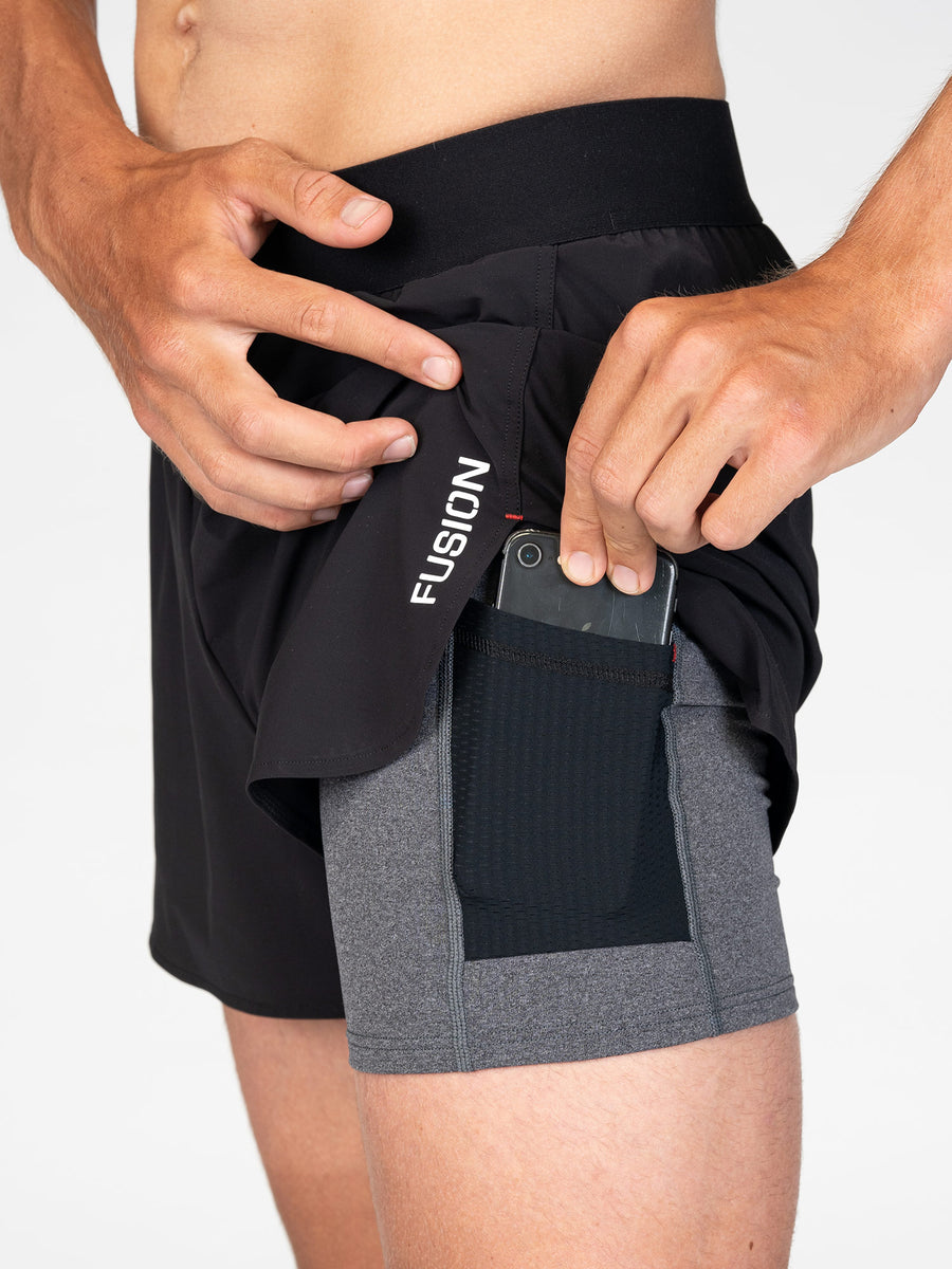 מכנס ריצה FUSION HP RUN SHORTS UNISEX