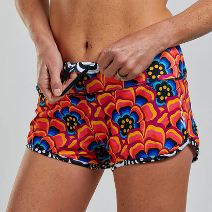 Women's running pants ZOOT LTD RUN 3" SHORT TRI LOVE