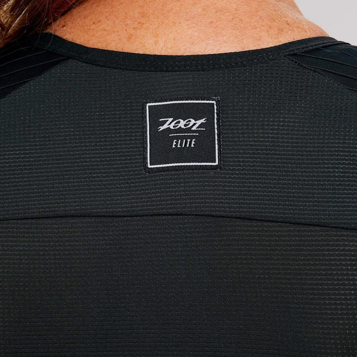 חליפת טריאתלון נשים WOMENS ELITE TRI AERO FZ RACESUIT - ELITE