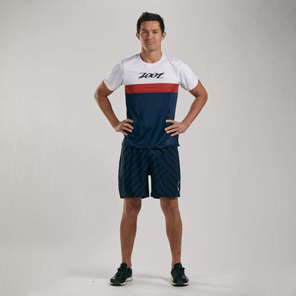 Men's running shirt ZOOT LTD RUN TEE RIVIERA