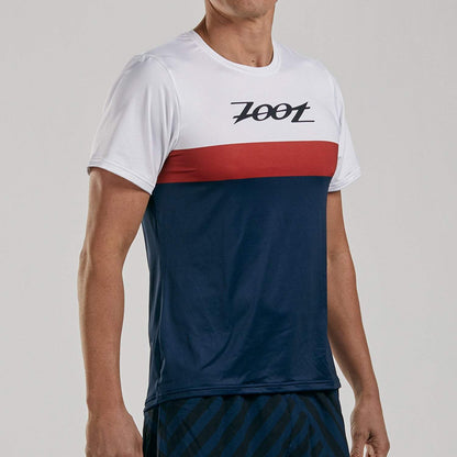 Men's running shirt ZOOT LTD RUN TEE RIVIERA
