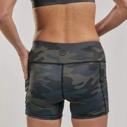 טייץ ריצה נשים ZOOT LTD RUN PULSE SHORT KONA CAMO