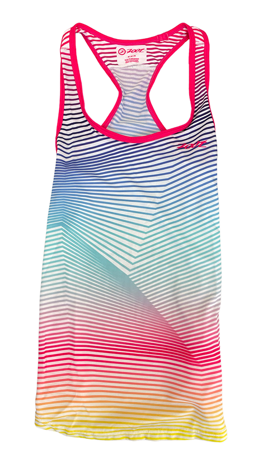 גופיית ריצה נשים ZOOT LTD RUN SINGLET - SUNSET