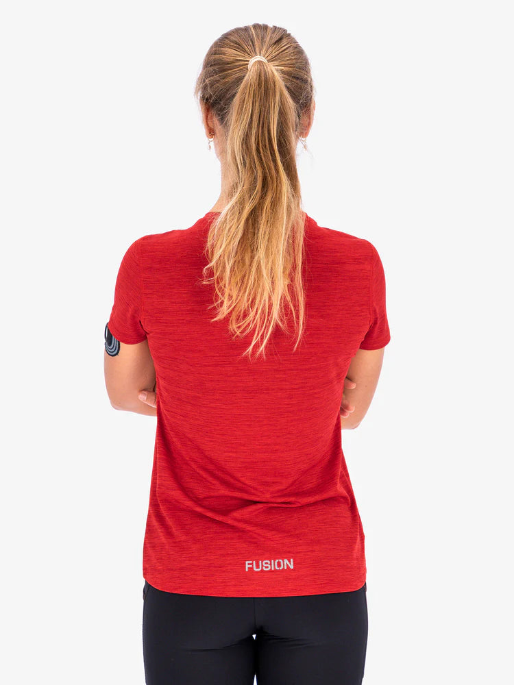 חולצת ריצה נשים שרוול קצר FUSION WOMENS C3 T-SHIRT