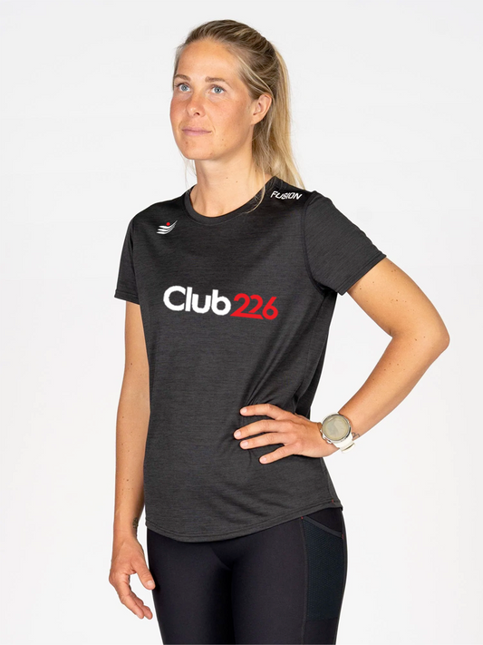 חולצת ריצה נשים שרוול קצר FUSION WOMENS C3 T-SHIRT CLUB226